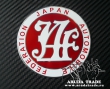 Эмблема на кузов JAF- Japan Automobile Federation (Красная)
