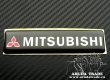 Шильдик Mitsubishi (черный)